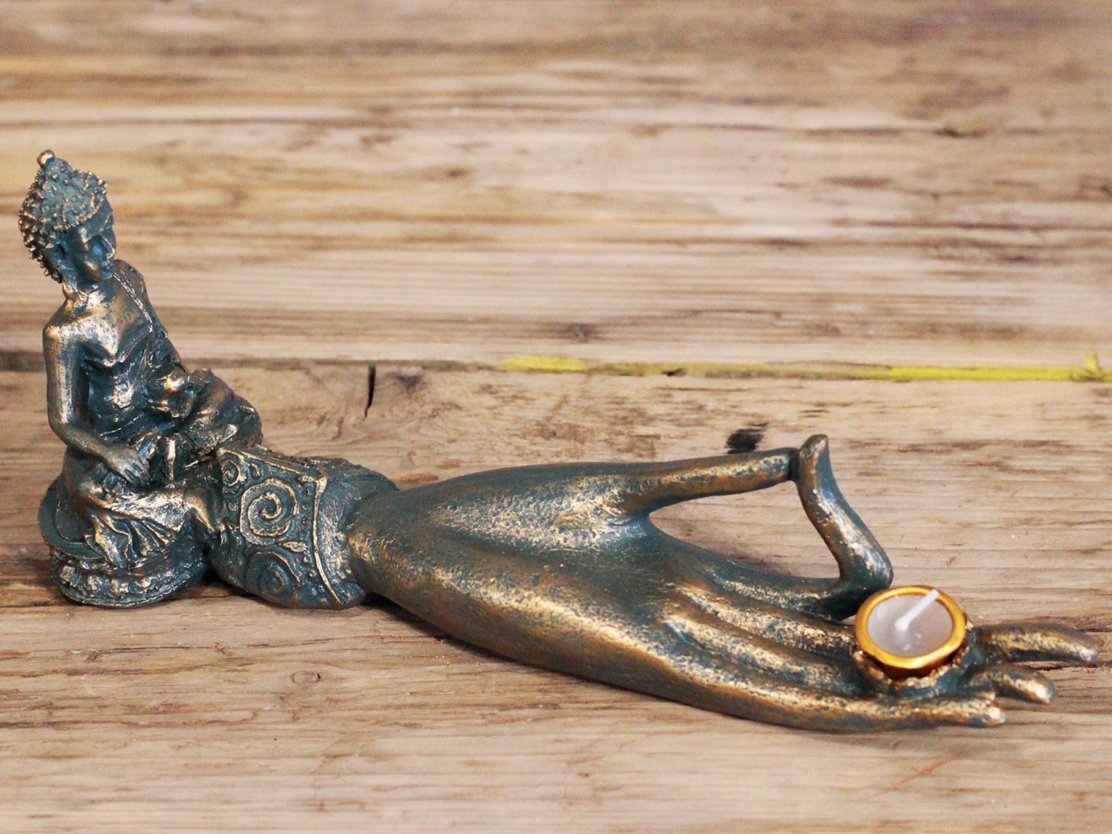 Antique Buddha - Hand Incense Burner