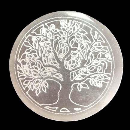 Small Charging Plate 8cm - Tree of Life
