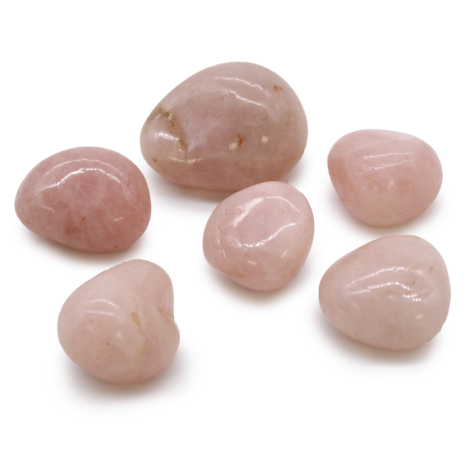 Large Tumble Stones - Rose Quartz