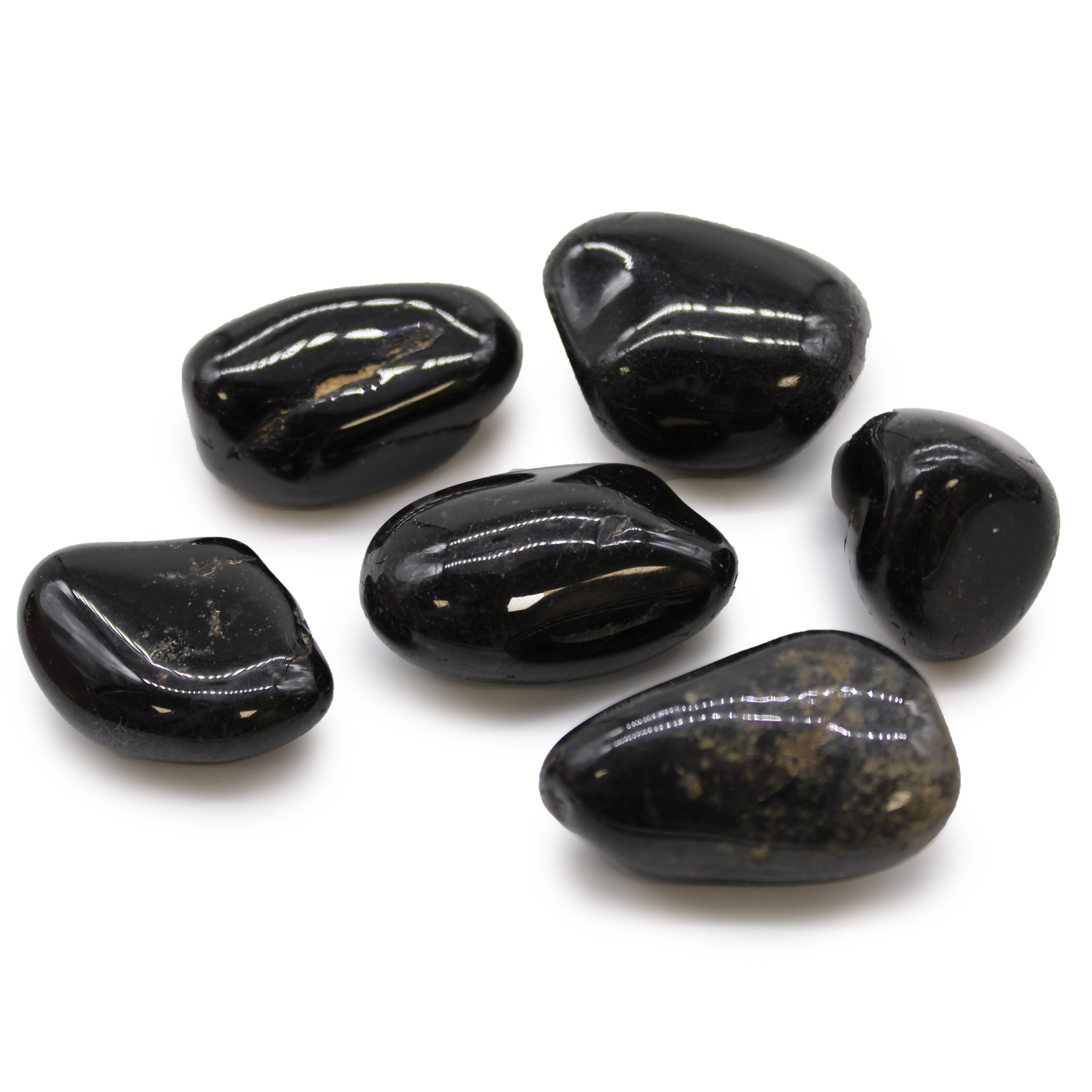 Large Tumble Stones - Black Onyx