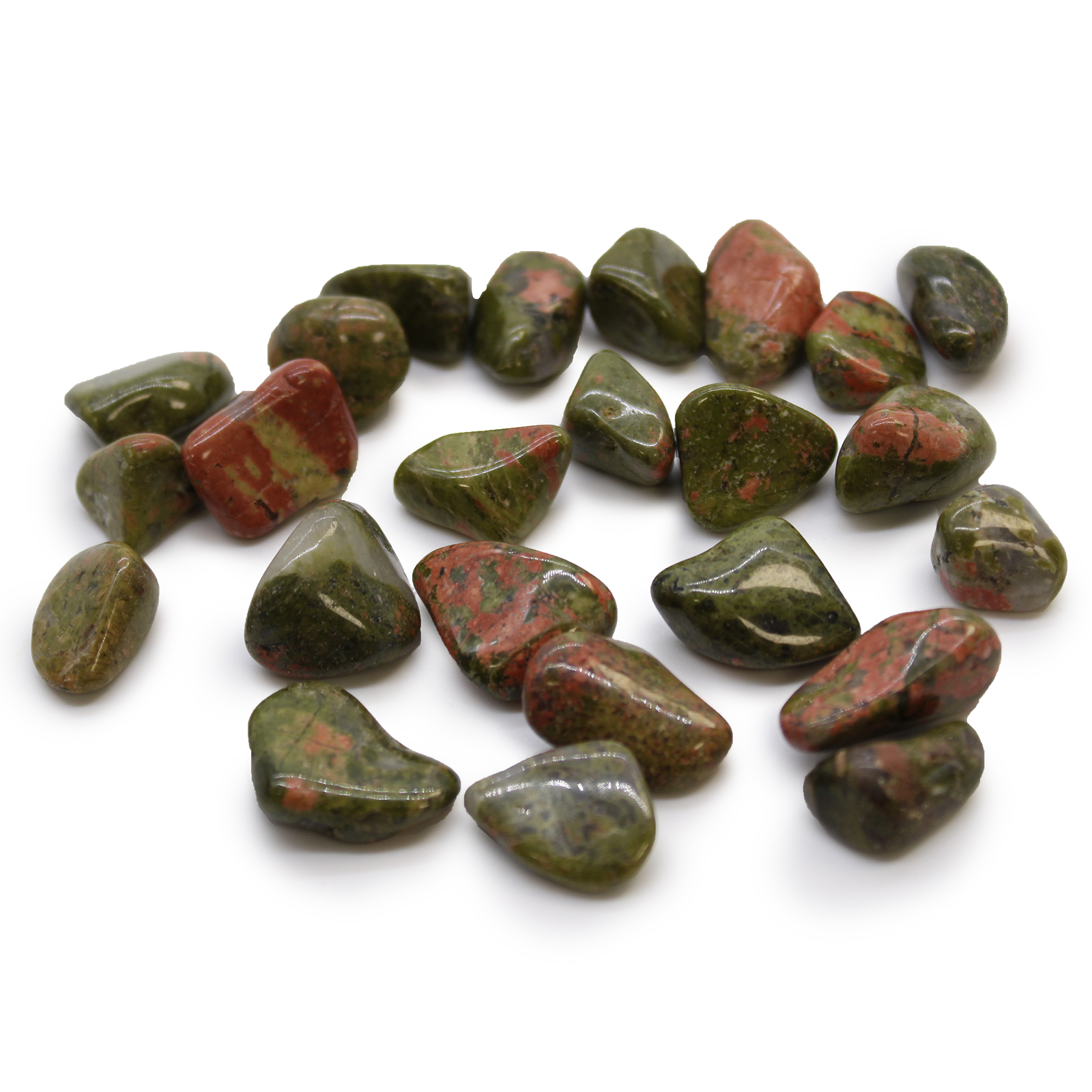 Small Tumble Stones - Unakite