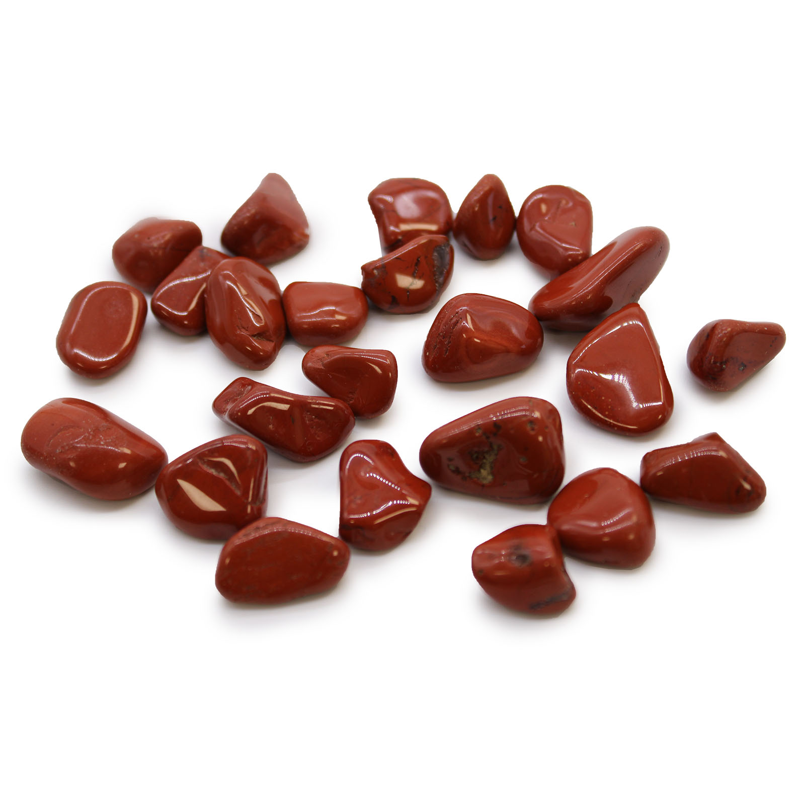 Small Tumble Stones - Jasper - Red