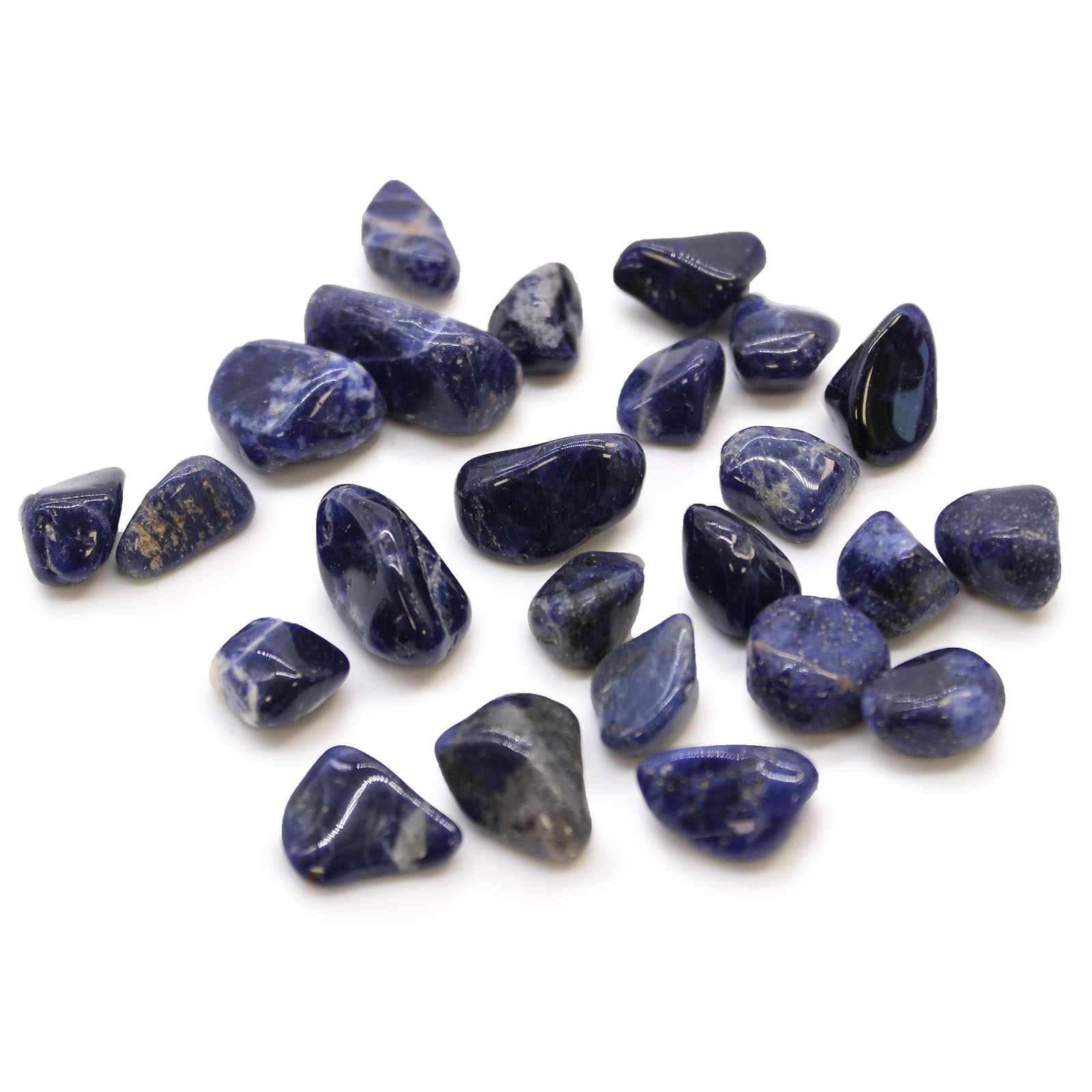 Small Tumble Stones - Sodalite - Pure Blue