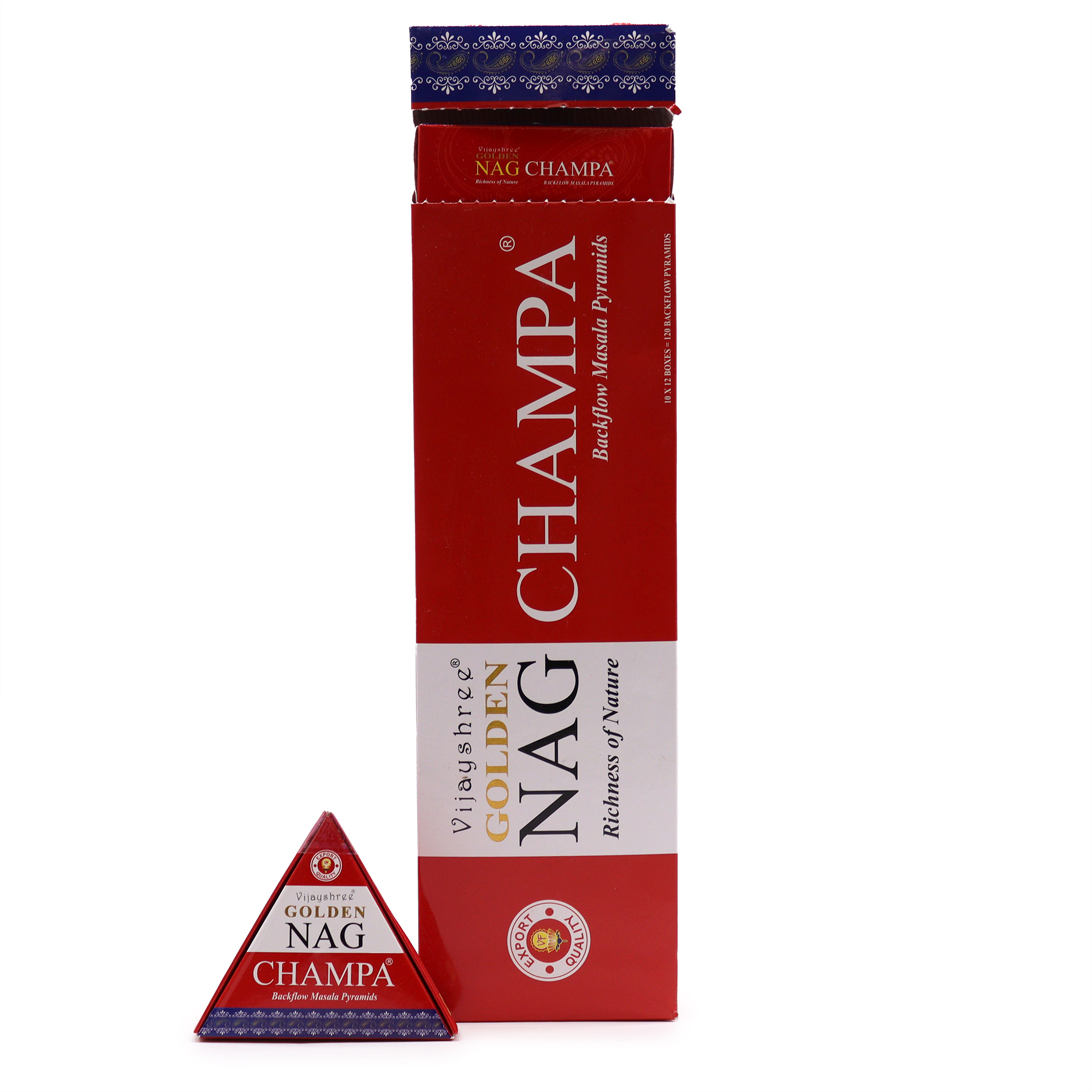 JGN - Champa Backflow Incense Cones