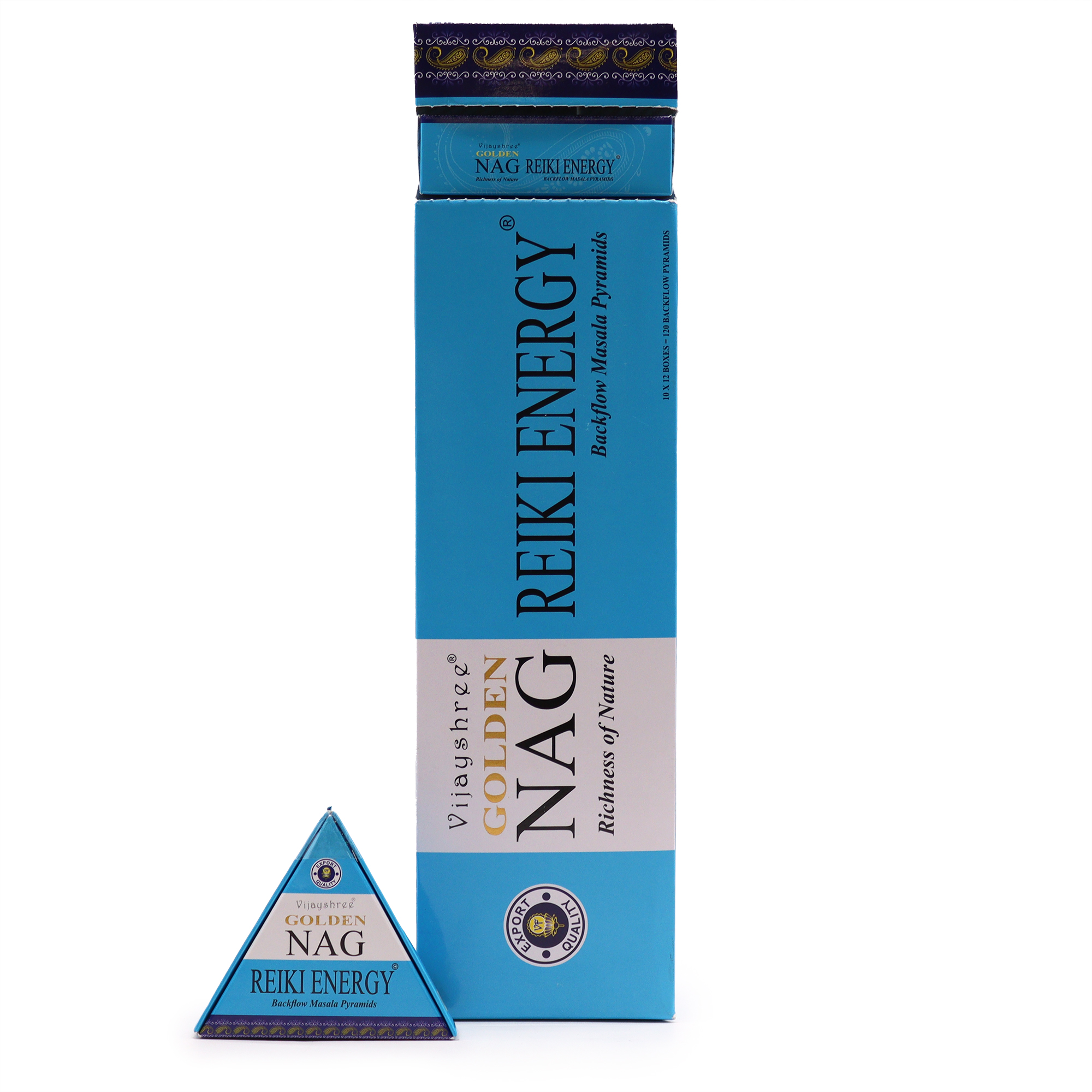 JGN - Reiki Energy Backflow Incense Cones