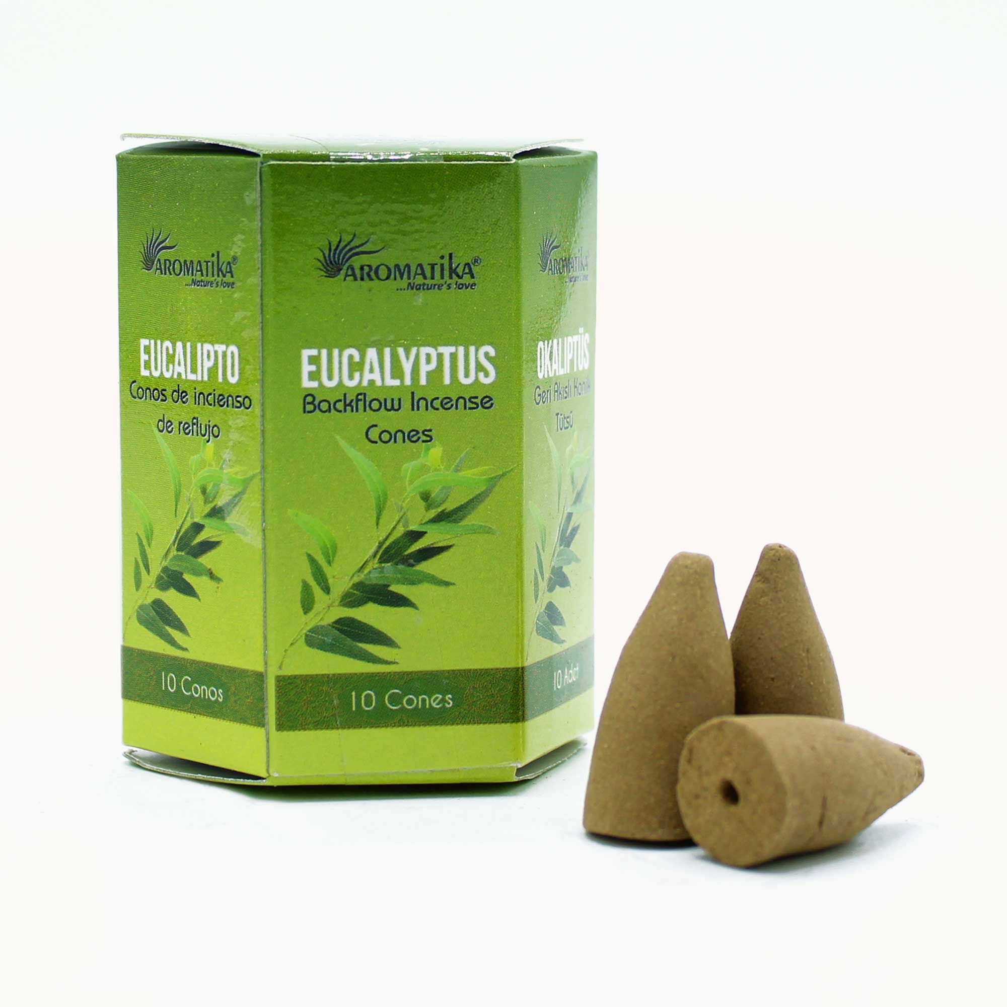 Masala Backflow Incense - Eucalyptus