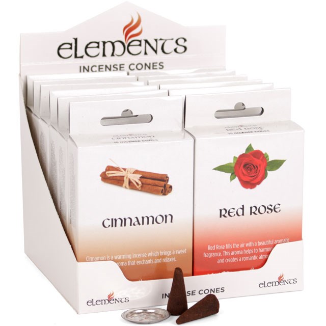 Elements Incense Cones Mixed Fragrances